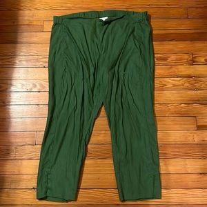 J.Jill linen stretch capris.